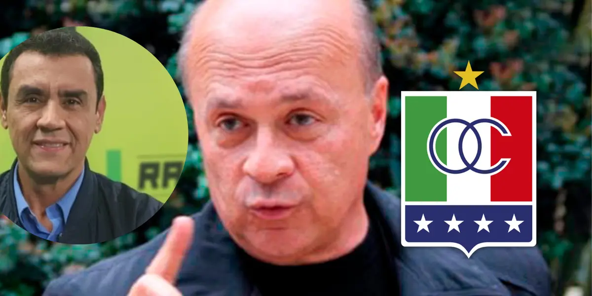 Pacho Vélez y Carlos Antonio Vélez Foto: Captura de ESPN, RCN radio y Escudoteca