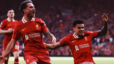 Partidazo de Díaz: ¿Qué pensará Slot sobre su continuidad? Foto: LFC