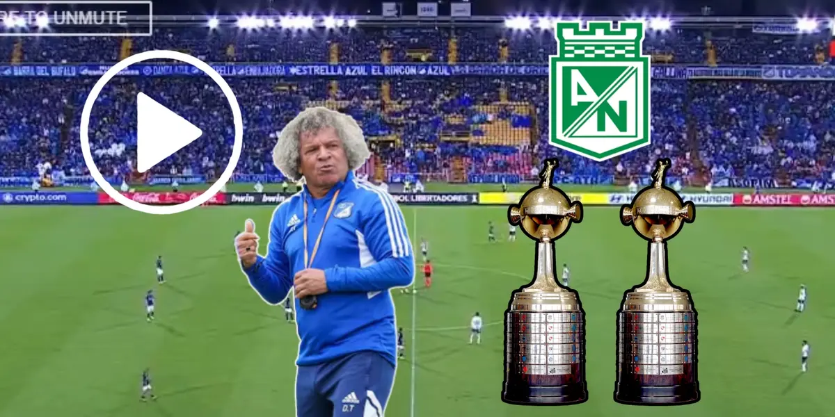 Partido de Millonarios FC contra Palestino en Bogotá por la Fase de Grupos de la Copa Libertadores de América 2024