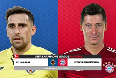 Partido de ida por los cuartos de final de UEFA Champions League, el Submarino amarillo recibe al Bayern alemán.