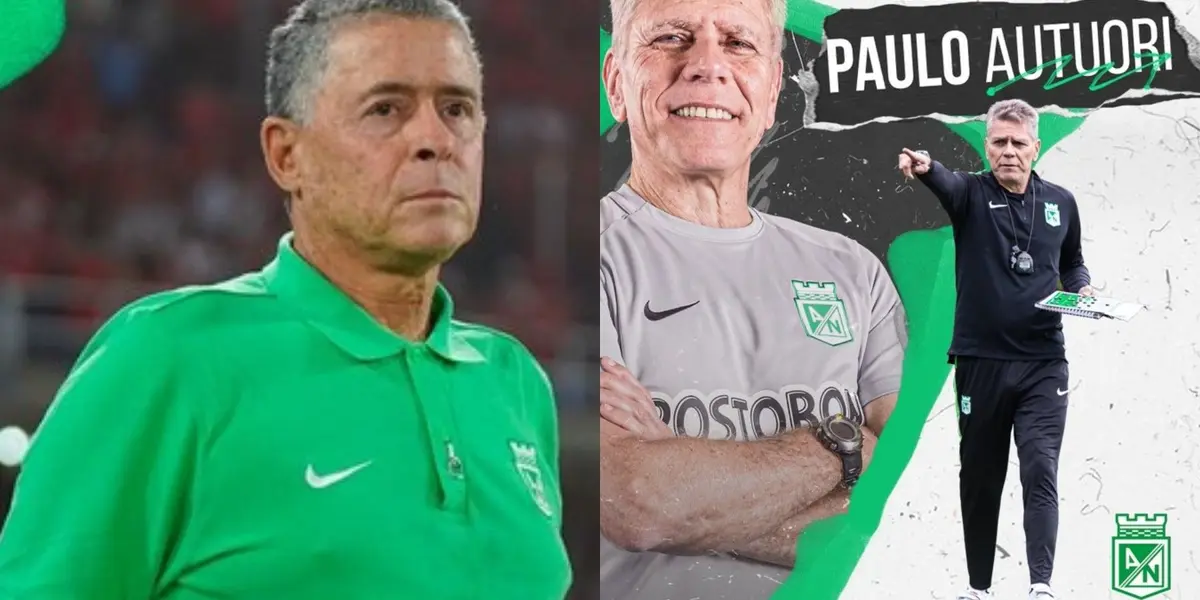 Paulo Autuori es el nuevo entrenador de Atlético Nacional.