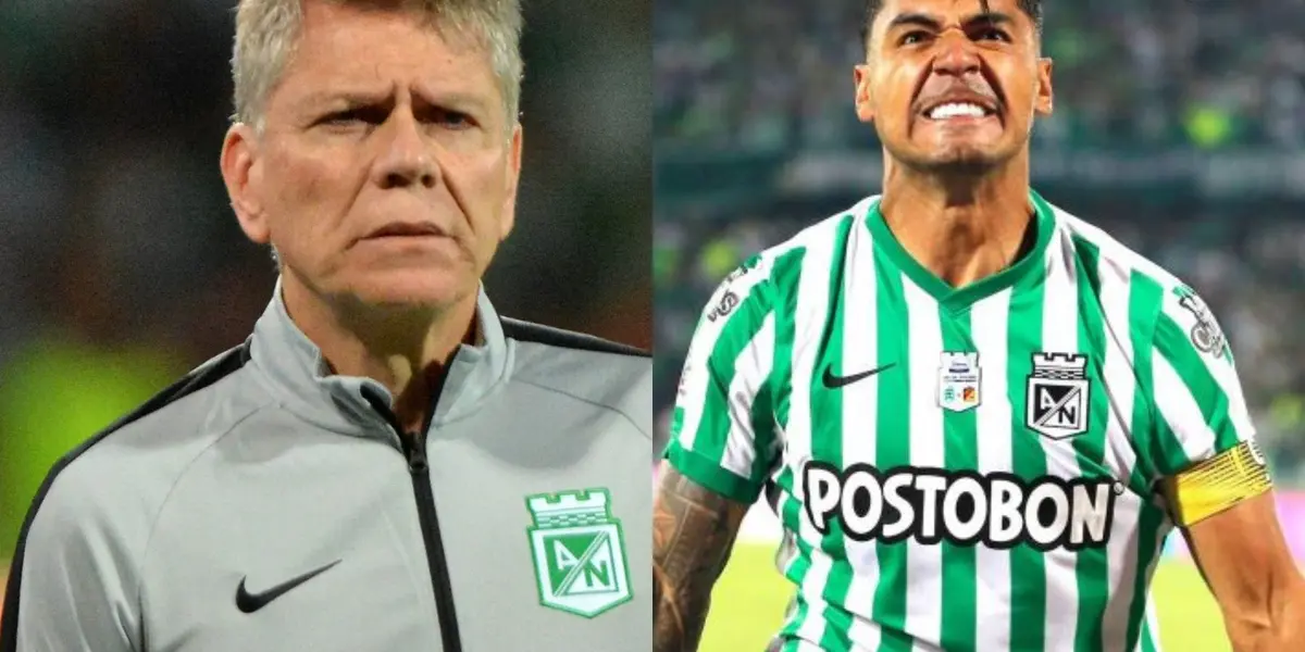 Paulo Autuori es el nuevo entrenador de Atlético Nacional y uno de los jugadores que genera duda en los hinchas es Jefferson Duque.