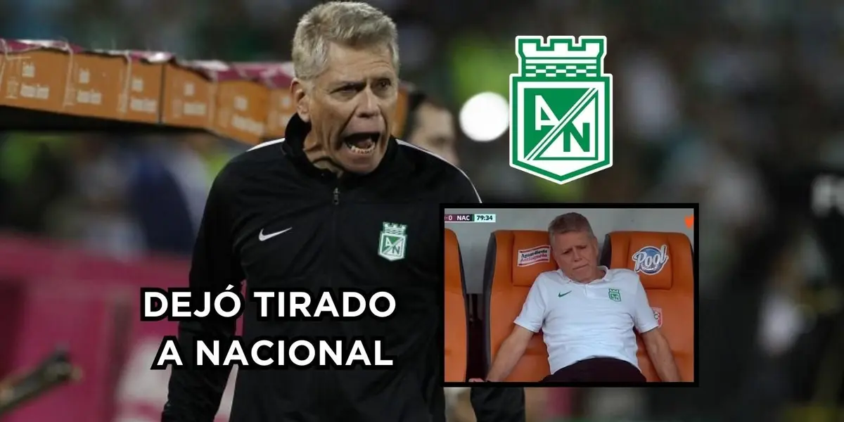 Paulo Autuori es un entrenador que dejó tirado a Atlético Nacional.