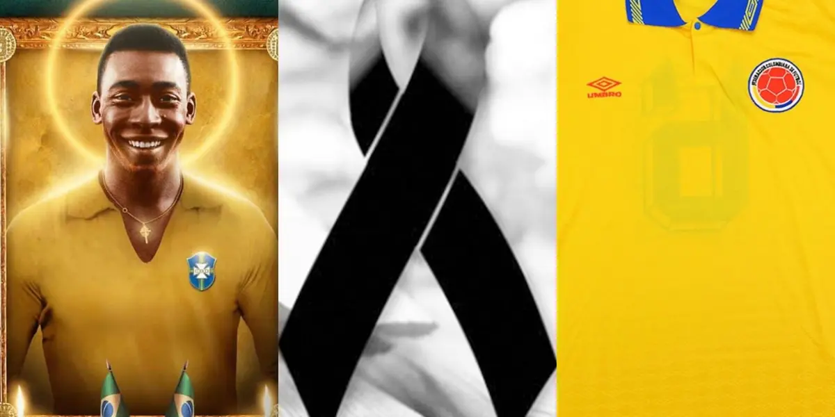 Pelé murió lamentablemente y en vida destacó a dos delanteros colombianos que los consideraba un peligro.