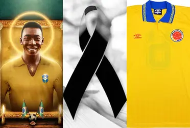 Pelé murió lamentablemente y en vida destacó a dos delanteros colombianos que los consideraba un peligro.
