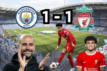 Pep Guardiola tomó previsiones para frenar a Luis Díaz del Liverpool.