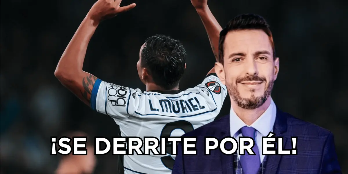 Periodista argentino se derritió por Muriel en el empate de Atalanta.