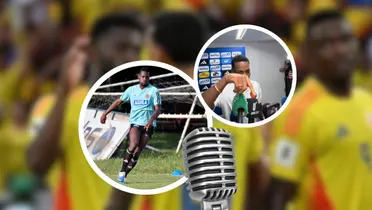 Periodistas colombianos reaccionaron con fuerza a la salida de Durán de la Selección. Foto: FCF, X y Pexels