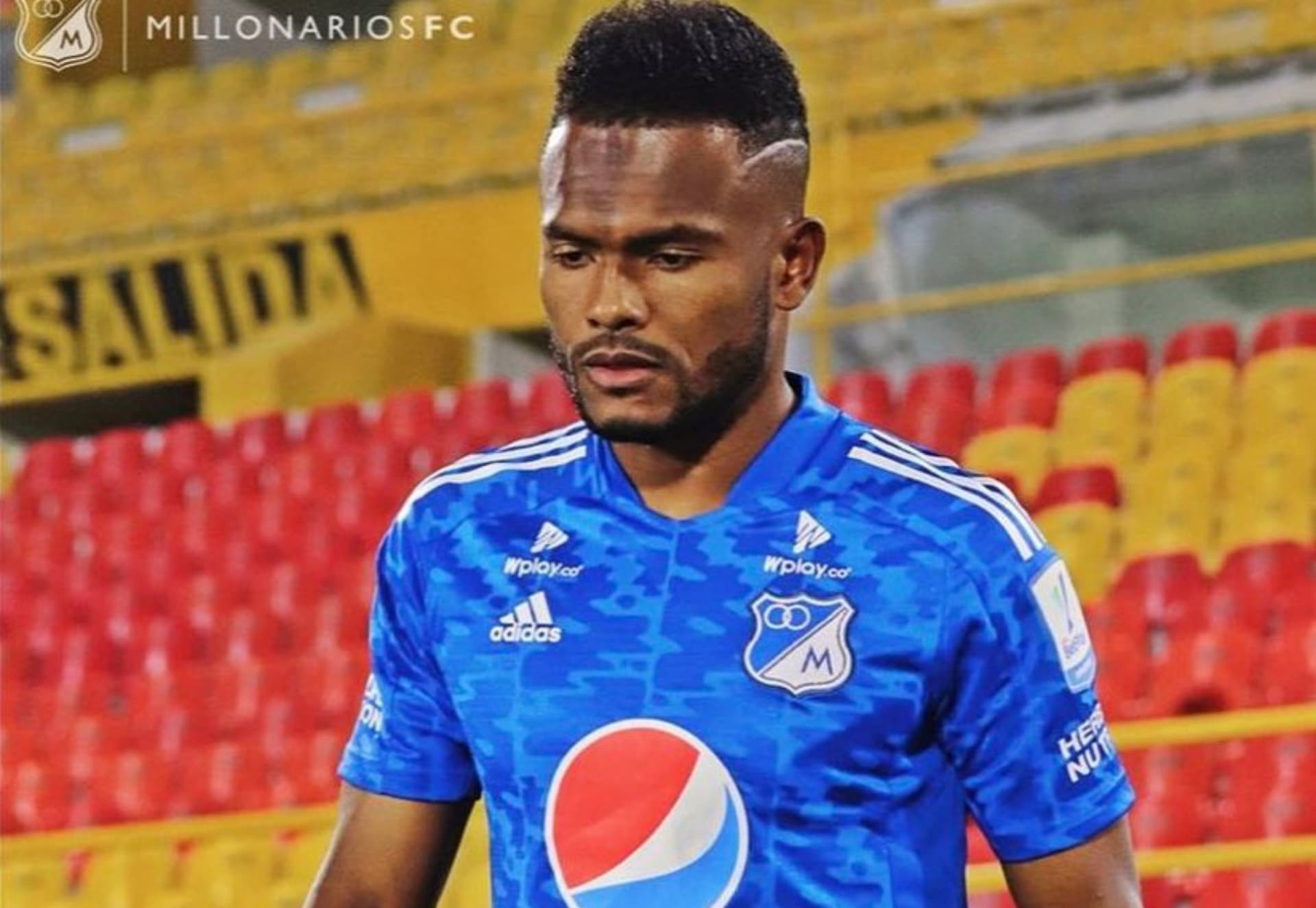 Perlaza fue uno de los peores jugadores de esa derrota que sufrió Millonarios FC contra Jaguares de Córdoba.