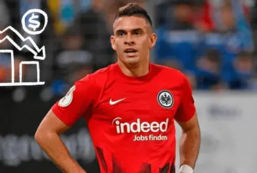 Pese a su bajo nivel, Rafael Santos Borré tendría la posibilidad de continuar con su carrera en el viejo continente.