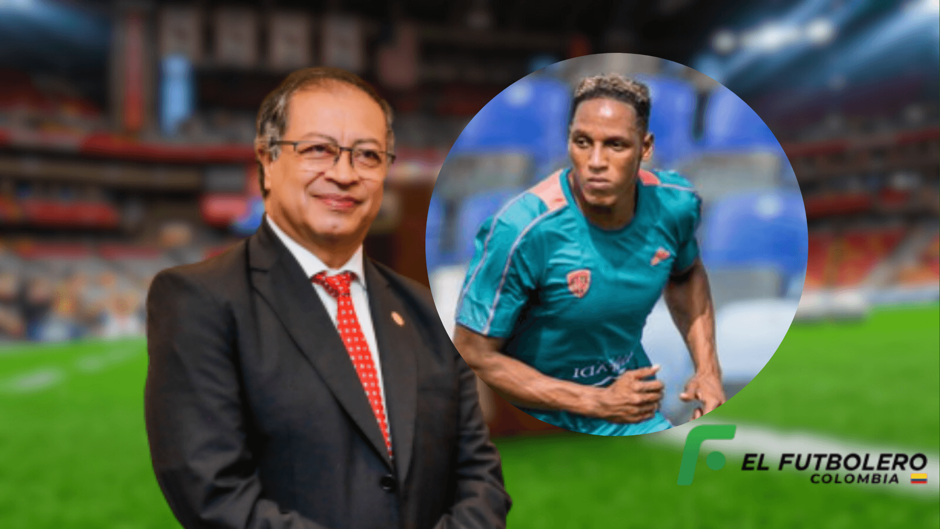 Petro y Yerry Mina. Foto: redes de Petro y Yerry Mina.