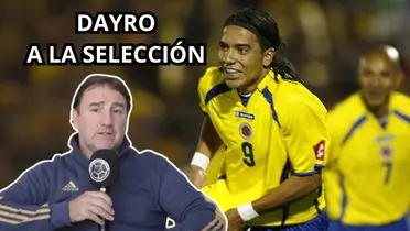Piden a Dayro en la Selección Colombia. Foto de Dayro tomada de Blu Radio y Lorenzo de FCF Web Site. 