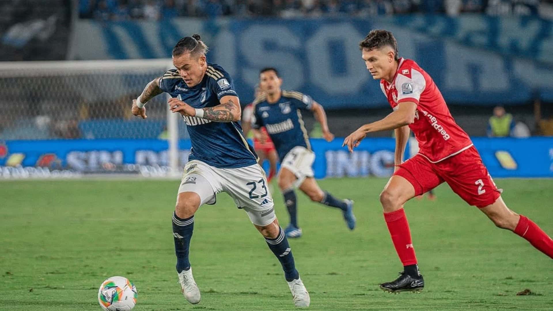 Polémica en el fútbol colombiano: Jugador de Millonarios vs. periodista por elogios a Nacional. Foto: Instagram
