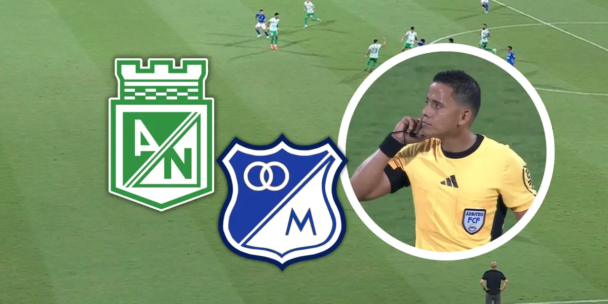 ¡Polémica resuelta! La FOTO que muestra el gol legal de Falcao.  Foto: Captura de Win Sports y Escudoteca