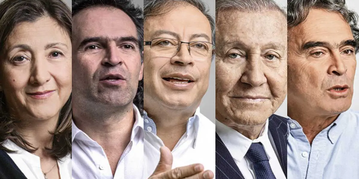 Por ahí una leyenda del fútbol colombiano, se dejó ver en su nueva faceta como candidato presidencial