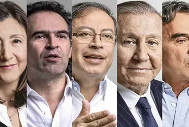 Por ahí una leyenda del fútbol colombiano, se dejó ver en su nueva faceta como candidato presidencial