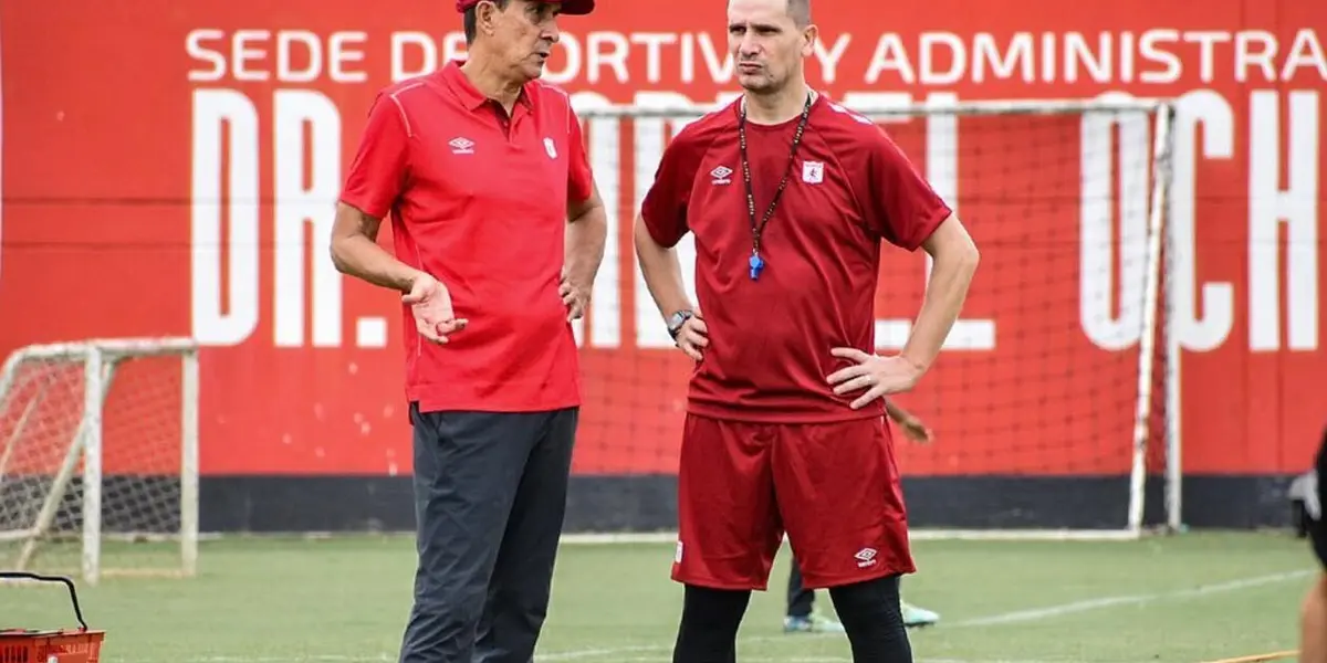 Previo al choque del domingo por la Liga Betpla 2022-1, la buena noticia para los escarlatas es la llegada de su nuevo DT Guimarães.