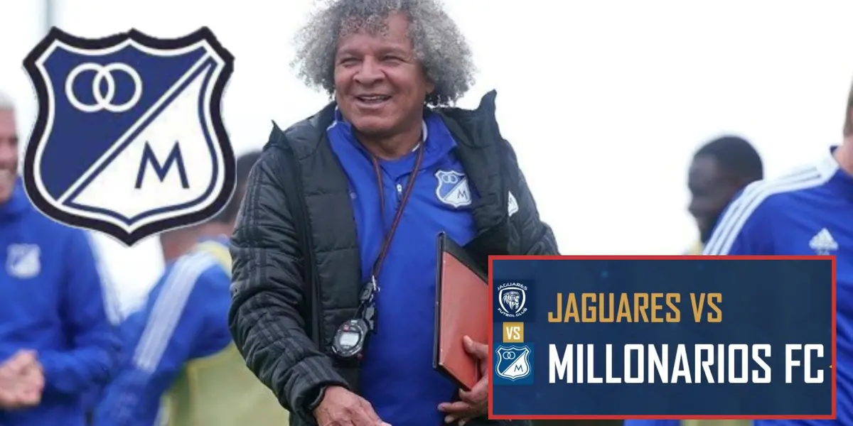 Previo Millonarios vs Jaguares por liga, la buena noticia para DT Alberto Gamero