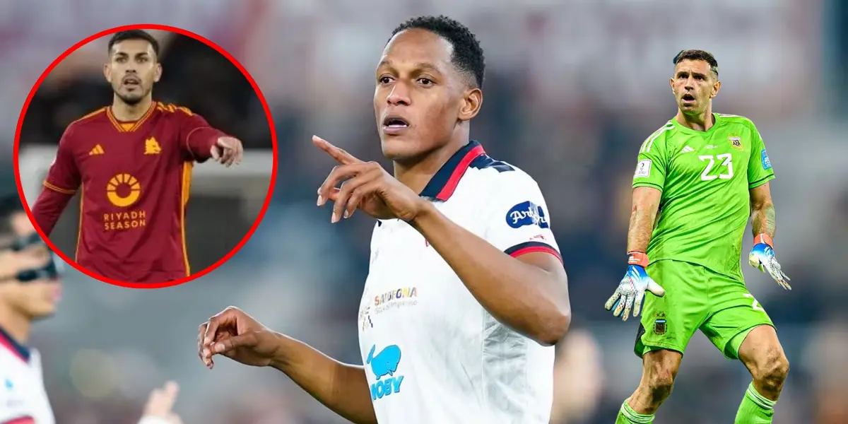 Primero fue Dibu Martínez y ahora el gesto de Paredes para humillar a Yerry Mina