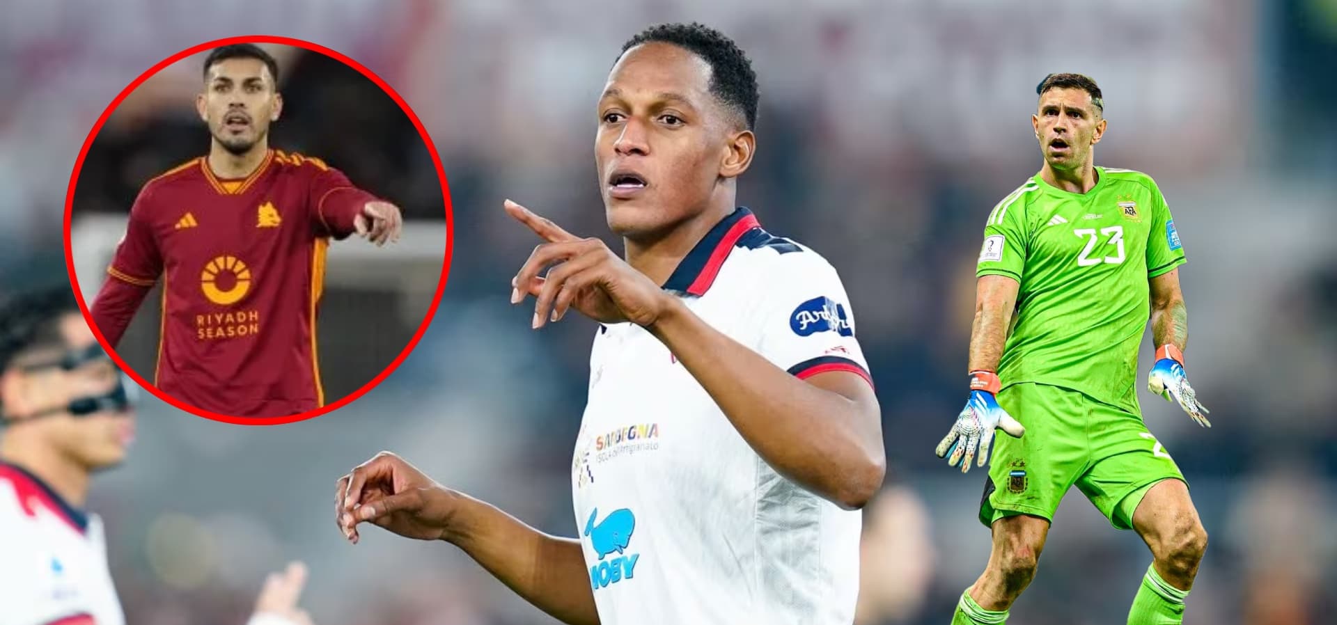 Primero fue Dibu Martínez y ahora el gesto de Paredes para humillar a Yerry Mina