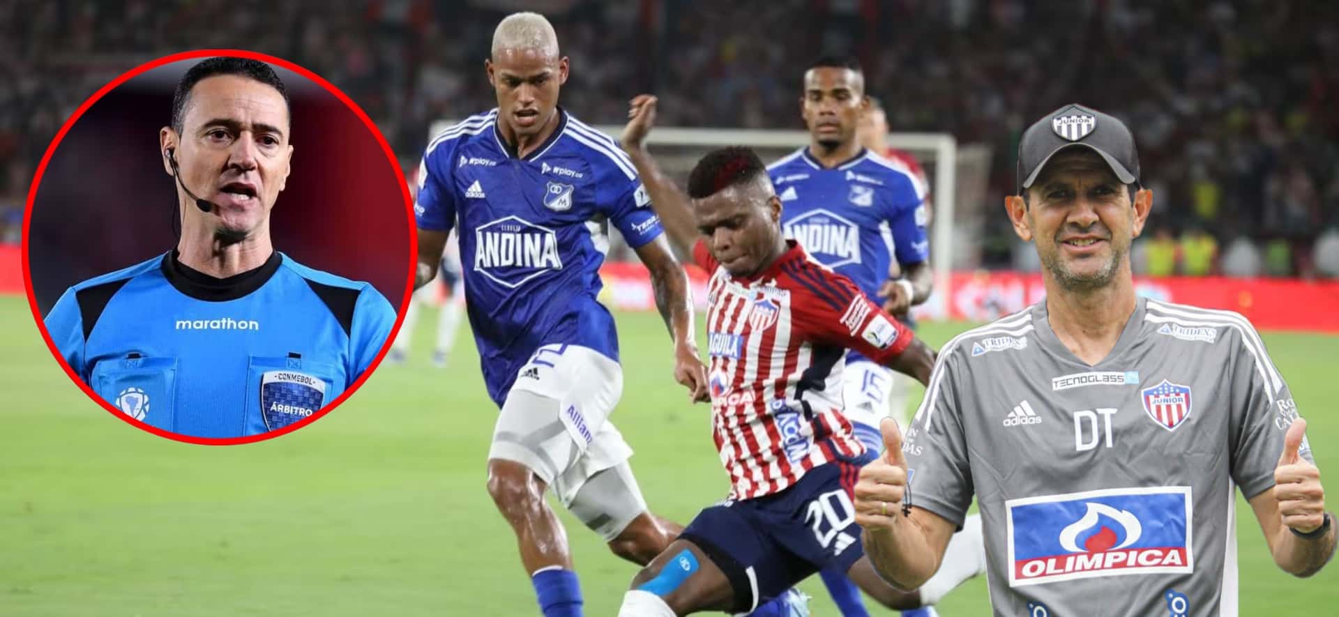 Que le den el título a Junior y chao Millonarios, la ayuda que recibió de Roldán