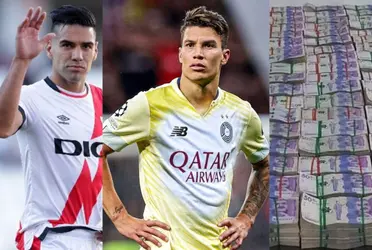 Radamel Falcao con 37 años prefirió jugar en España y Mateus Uribe recibe una cachetada de las redes sociales por su intención de irse a Qatar.