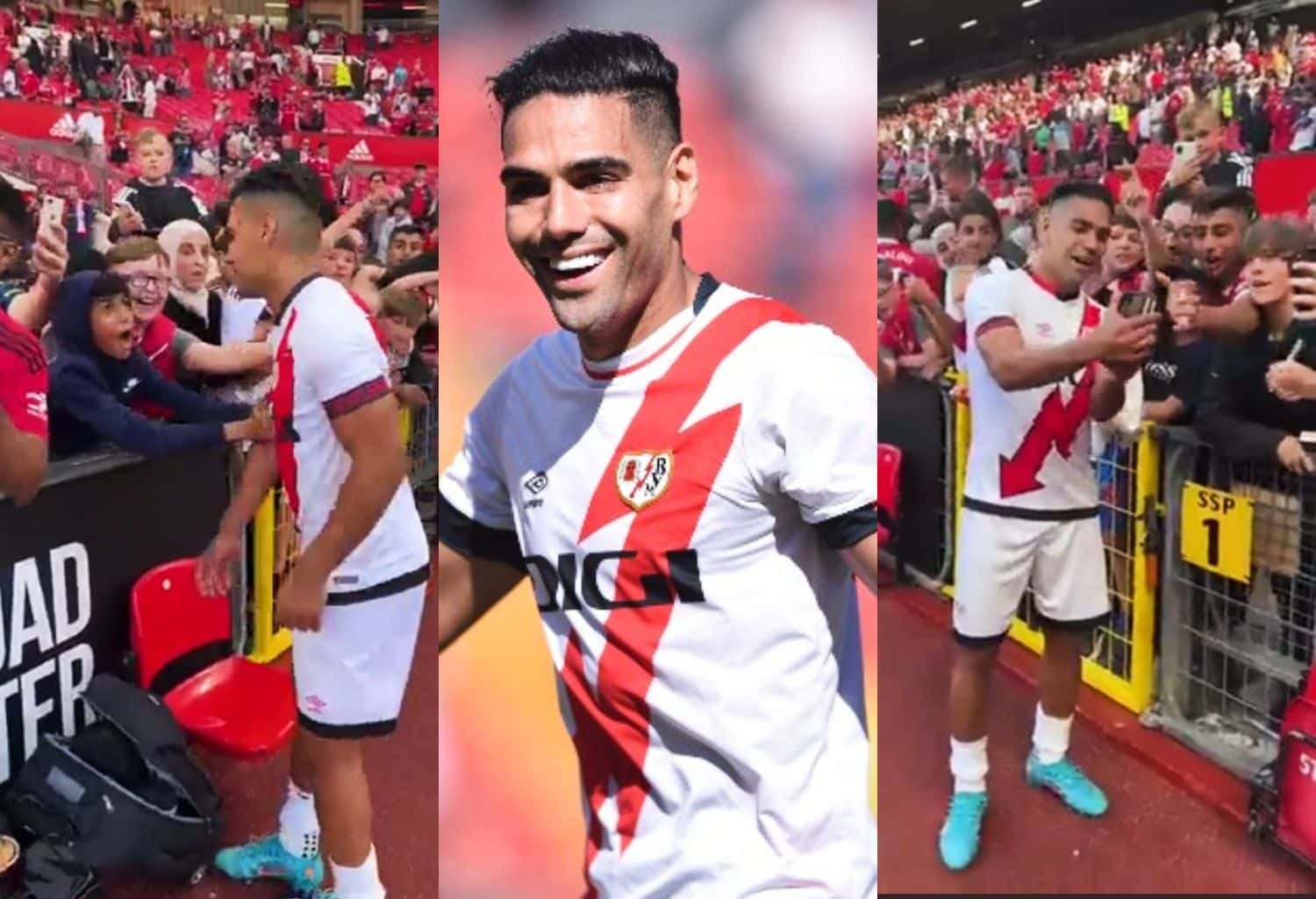 Radamel Falcao no deja de ser noticia y en Inglaterra todavía hablan de un noble gesto que tuvo con unos pequeños hinchas ingleses.