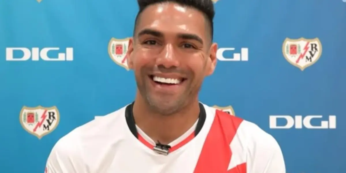 Radamel Falcao dijo que su jugador colombiano preferido en este momento es Rafael Santos Borré y argumentó su respuesta.