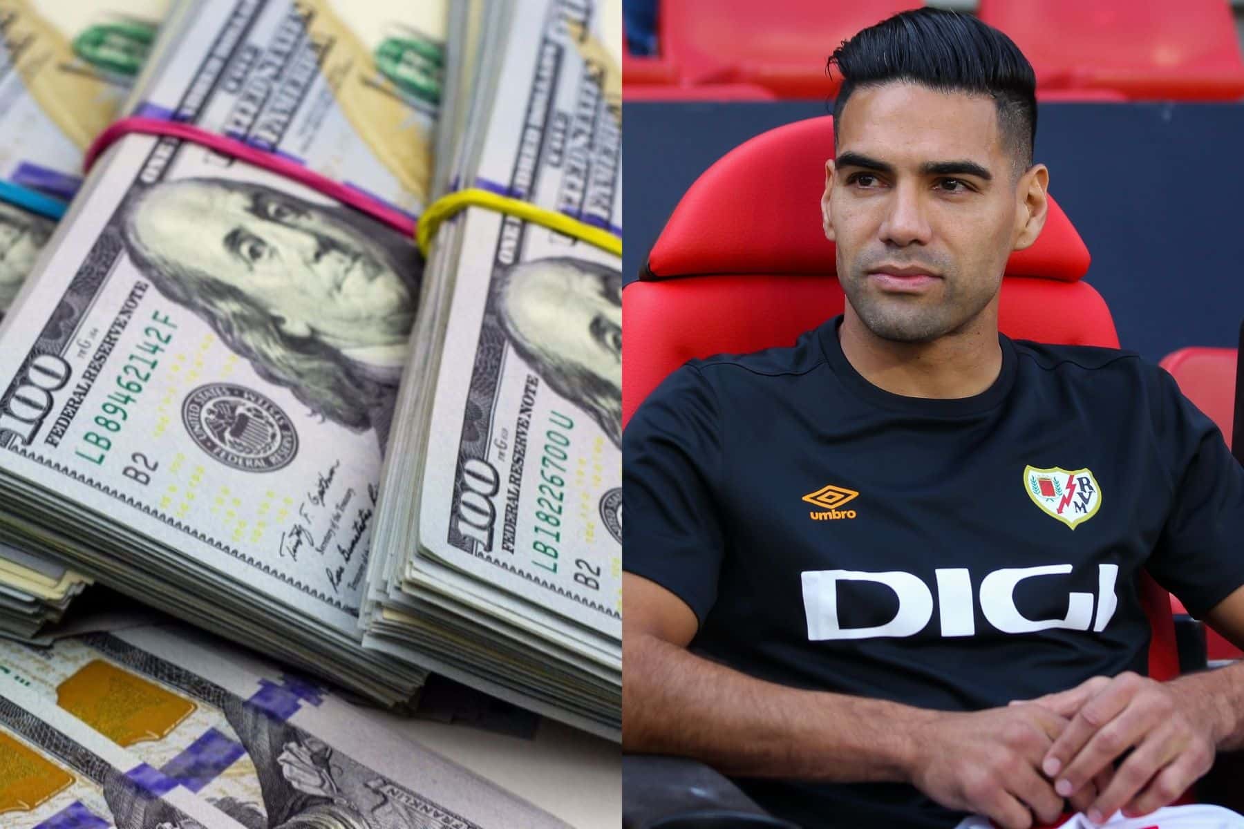 Radamel Falcao es uno de los jugadores colombianos que más ganancias ha tenido dentro y fuera del fútbol.