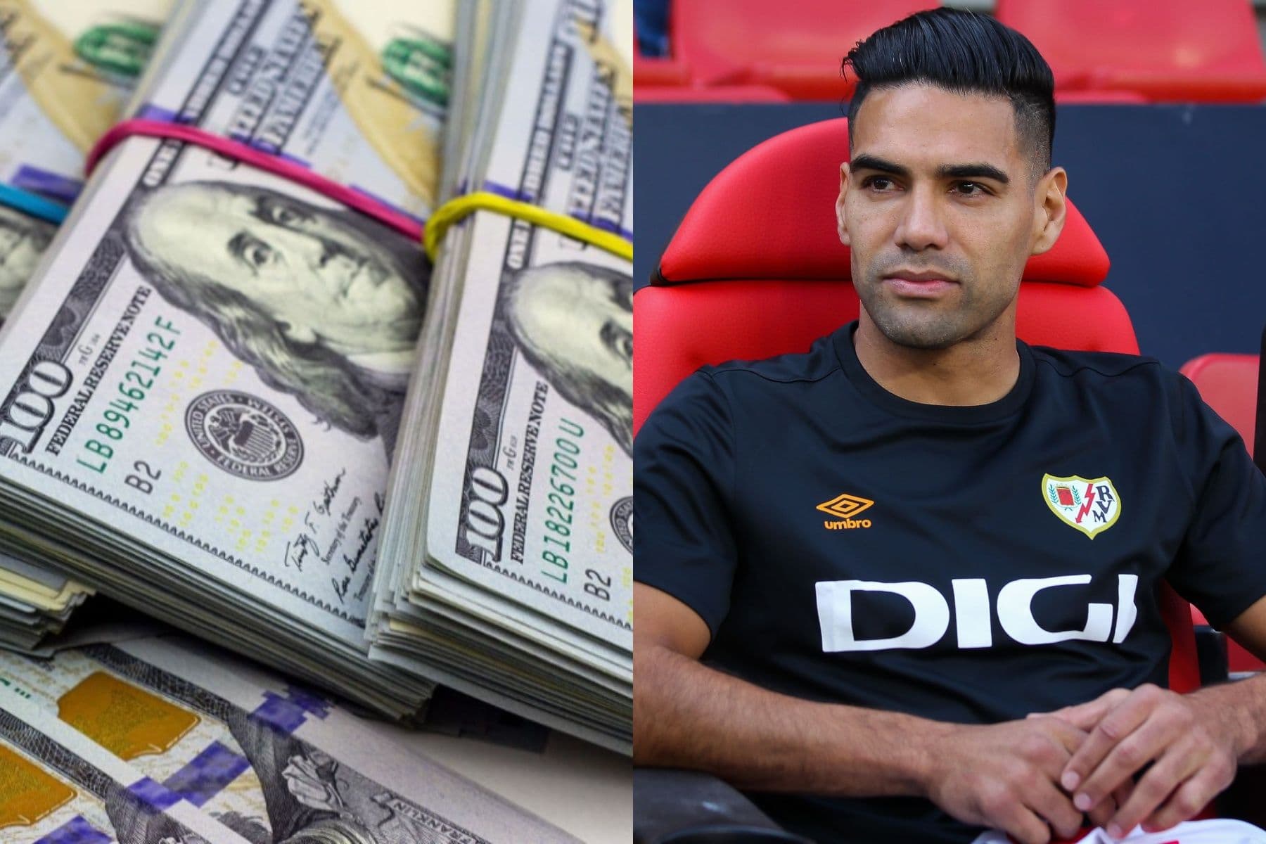 Radamel Falcao es uno de los jugadores colombianos que más ganancias ha tenido dentro y fuera del fútbol.