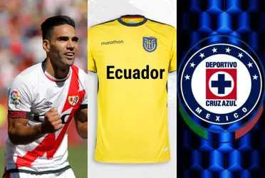 Radamel Falcao está en la mira del Cruz Azul de México, un delantero ecuatoriano en disputa por el fichaje con ese club.
