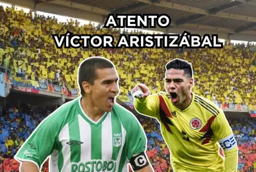 Radamel Falcao está a un paso de superar a Víctor Hugo Aristizábal en un importante récord.