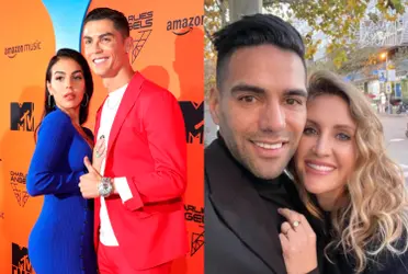 Radamel Falcao por estos días se da un lujo a lo Cristiano Ronaldo y Georgina Rodríguez.