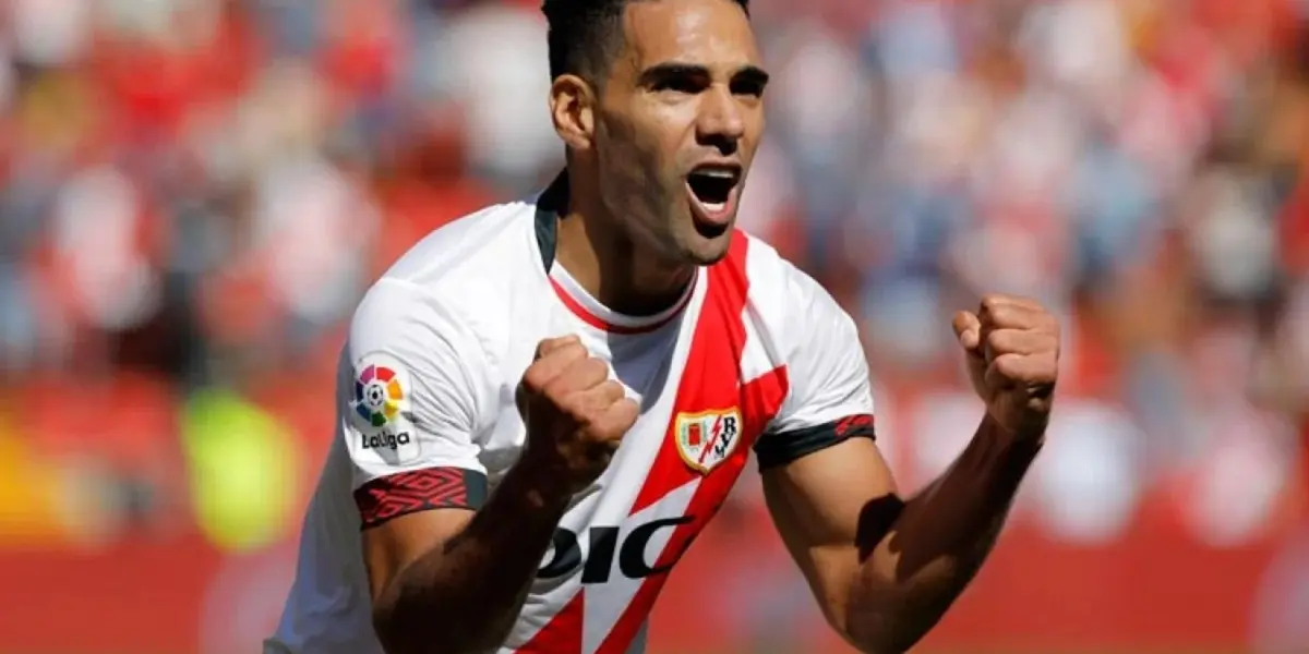 Radamel Falcao fue elogiado por un importante jugador del Rayo Vallecano, los buenos comentarios sobre 'El Tigre' siguen siendo habituales.