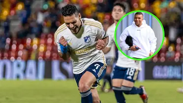 Radamel Falcao García Foto: Falcao y Kylian Mbappé