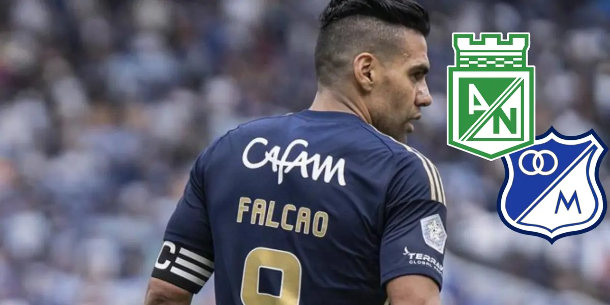 Radamel Falcao García Foto: Futbolred y Escudoteca