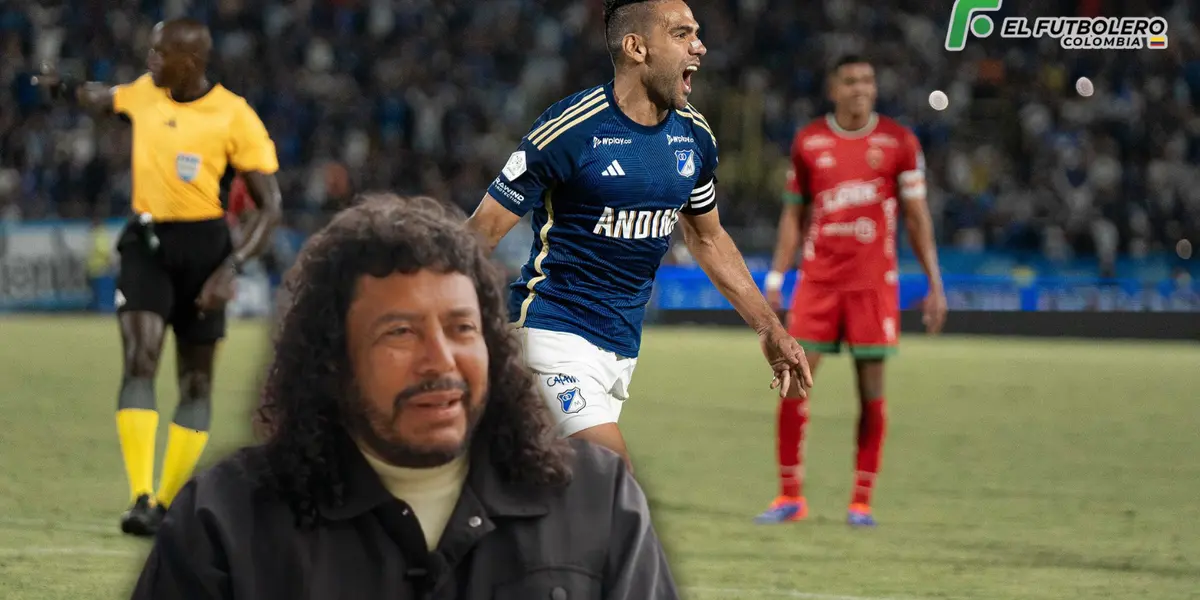 Radamel Falcao García Foto: Millonarios FC y El Colombiano