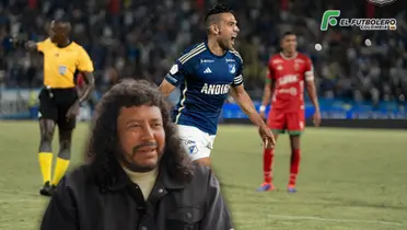 Radamel Falcao García Foto: Millonarios FC y El Colombiano