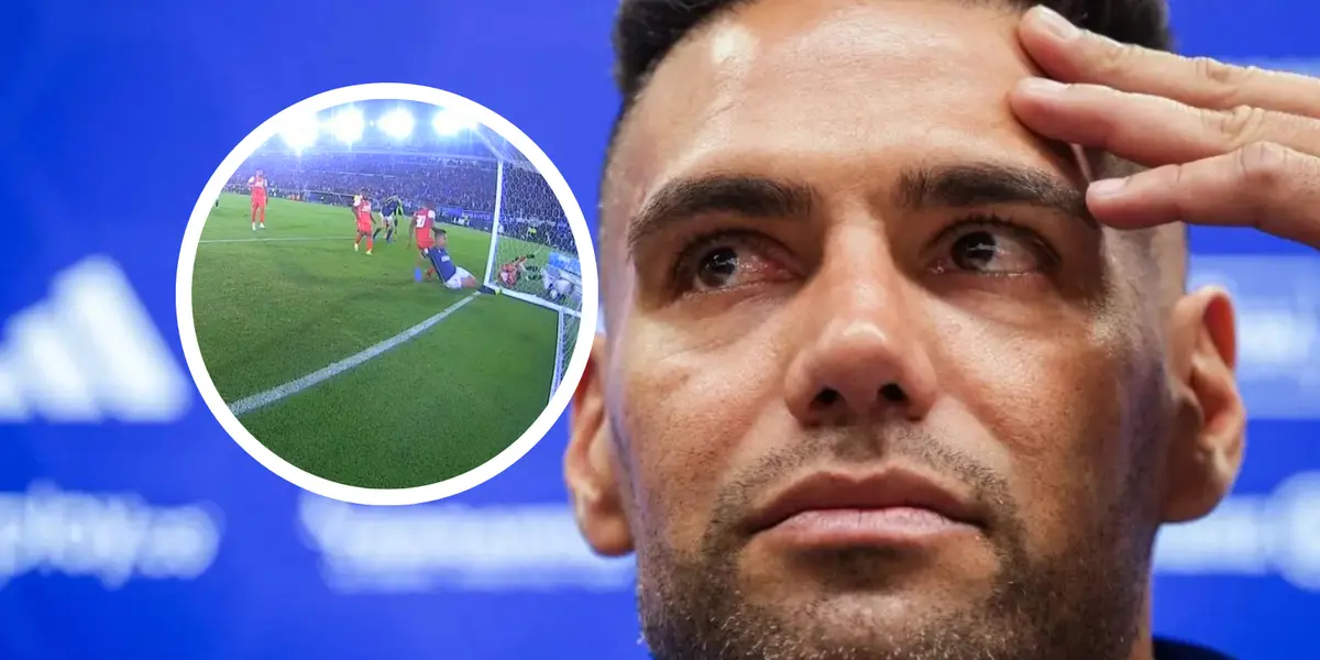 Radamel Falcao García Foto: RCN radio y Captura de Win Sports