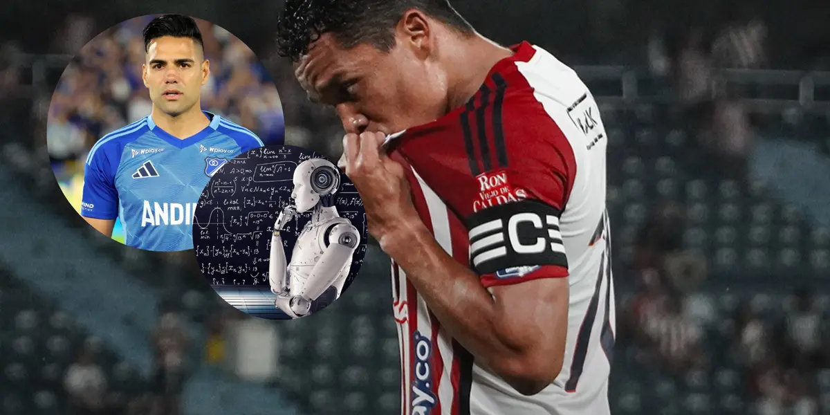 Radamel Falcao García y Carlos Bacca Foto: Falcao, Junior FC y SCI Web