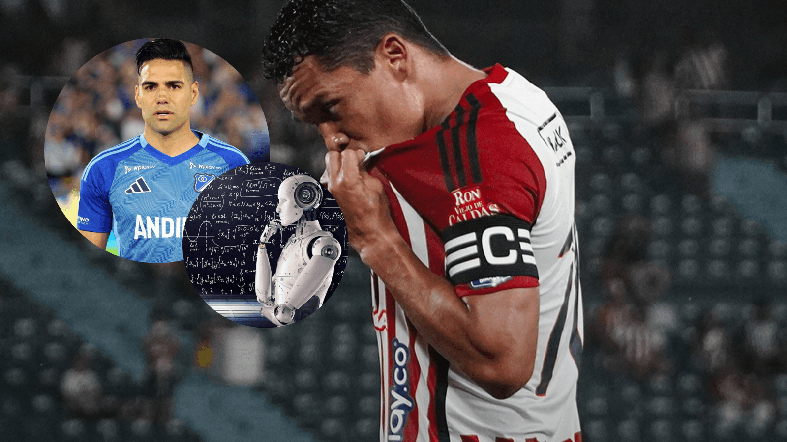 Radamel Falcao García y Carlos Bacca Foto: Falcao, Junior FC y SCI Web