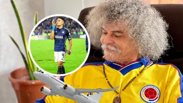 Radamel Falcao García y Carlos Valderrama Foto: Falcao, Pibe Valderrama y Pexels