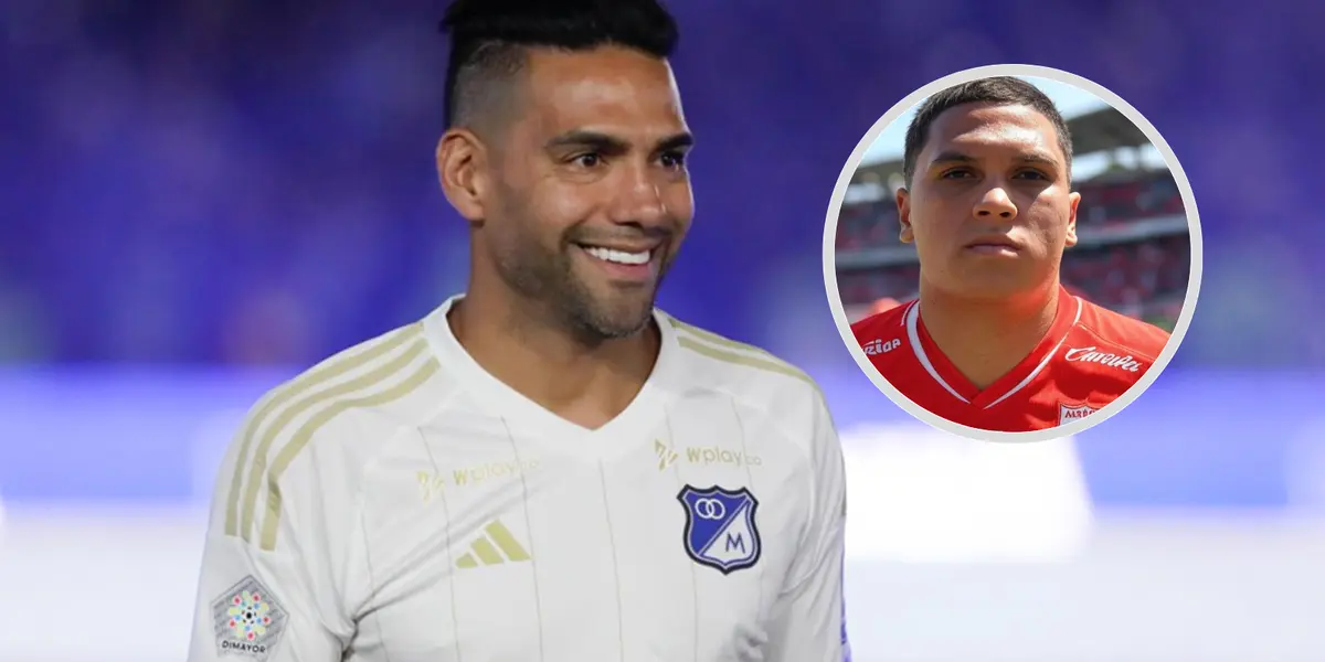 Radamel Falcao García y Juan Fernando Quintero Foto: El Espectador y Grok