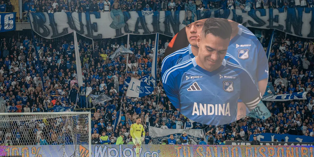 Radamel Falcao García y su gesto en el Clásico Capitalino que pocos vieron Foto: MFC