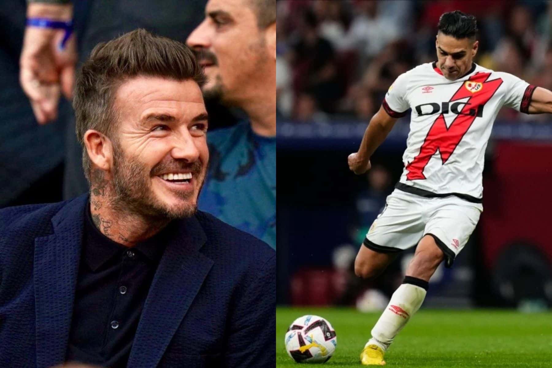 Radamel Falcao genera incertidumbres en el Rayo Vallecano de España y está la duda en si dará el paso para irse a jugar al Inter de Miami de David Beckham.