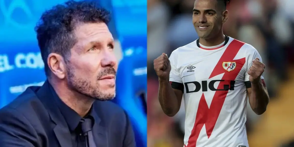 Radamel Falcao generó malas noticias de acuerdo a lo que fue el último partido del Rayo Vallecano.