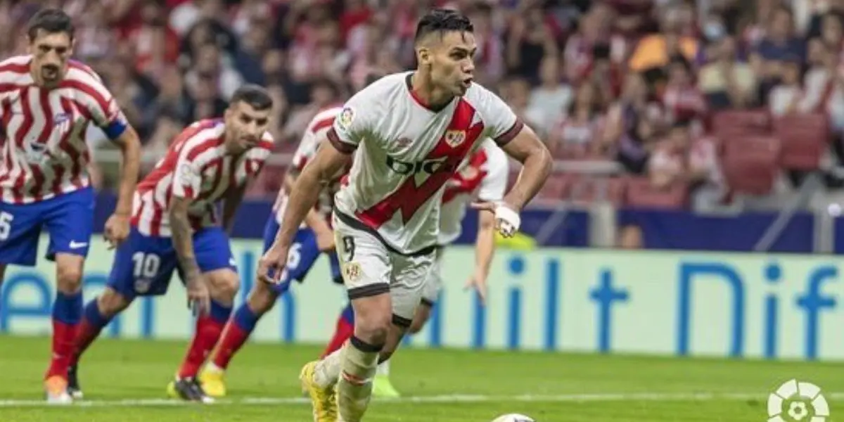Radamel Falcao goleó a su ex equipo el Atlético de Madrid en La Liga de  España.