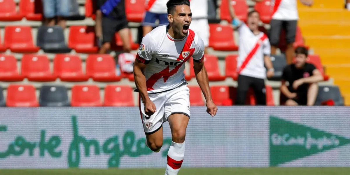 Radamel Falcao aún no ha confirmado si seguirá en el Rayo Vallecano para la siguiente campaña, pero hay novedades de su situación.