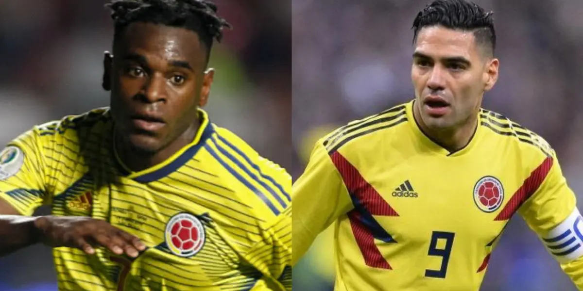 Radamel Falcao habló entre líneas del rendimiento de Duván Zapata y lo que le aporta a la selección colombiana. 