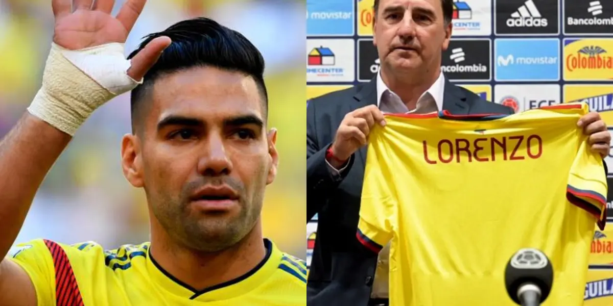 Radamel Falcao habló de la presencia de Néstor Lorenzo en la Selección Colombia.